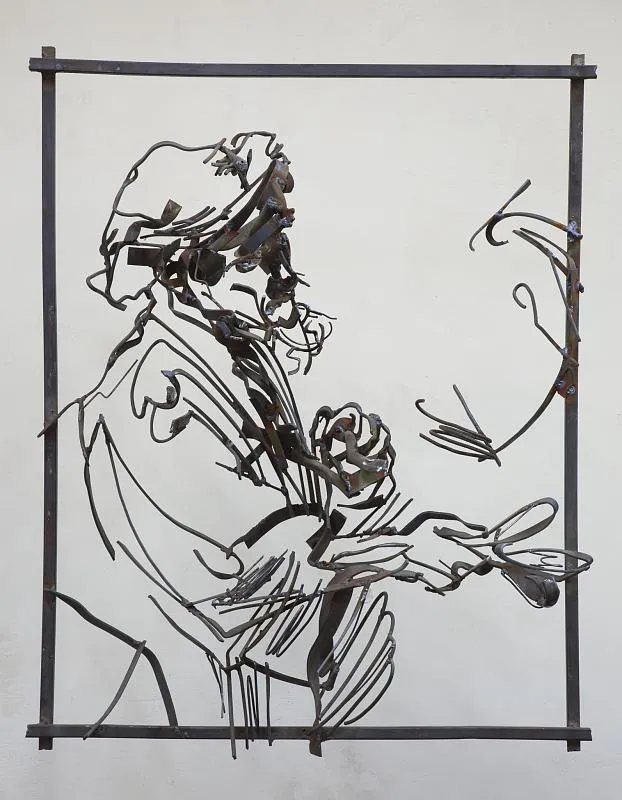 Нищий играющий на ложках